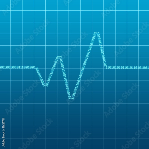 Illustration: Binary code of life Binary code of life
