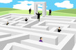 Vector: Business concept Business concept