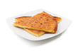 Photo: two farinata slices two farinata slices