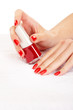 Red nails