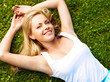 Girl in a grass (medium format image)