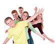 Gruppe Jugendliche