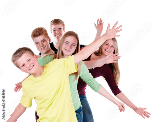 Photo: Gruppe Jugendliche Gruppe Jugendliche