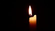 Calm candle light
