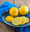 Fresh lemons