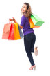 woman on shopping