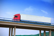 truck on a bridge