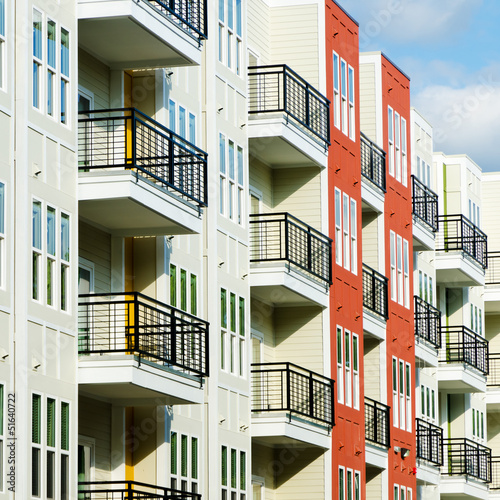Photo: Modern apartment building facade Modern apartment building facade