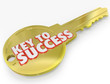 Key to Success Open Successful Career Life
