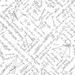 Maths seamless pattern. EPS 8