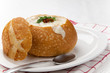 Clam Chowder in Bread Bowl