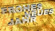 3D Grafik - Frohes neues Jahr I
