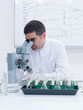 scientist lab experiment