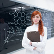 student in laboratory
