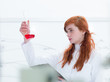 student laboratory liquids analysis