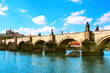 Charles bridge in Prague