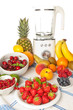Summer fruit and smoothie blender
