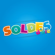 Vektor: soldes/ promotion soldes/ promotion