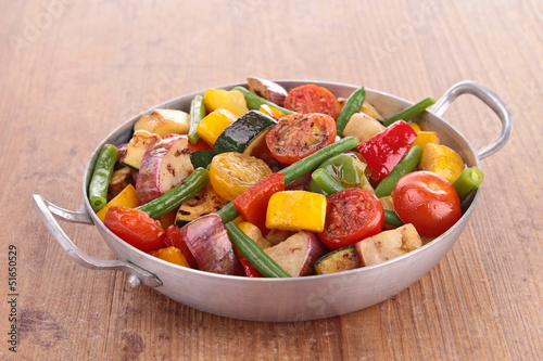 Photo: grilled vegetables grilled vegetables