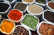 Indian colored spices