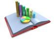 BOOK AND GRAPH - 3D