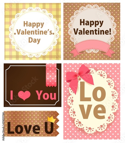Vector: Valentine Card - Vector File EPS10 Valentine Card - Vector File EPS10