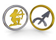 Illustration: ZODIAC - SAGITTARIUS- 3D ZODIAC - SAGITTARIUS- 3D