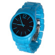blue wrist watches isolated on white