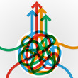Arrows gather #Vector