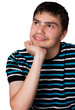 Foto: Dreaming young man Dreaming young man
