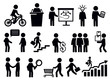 business people icons