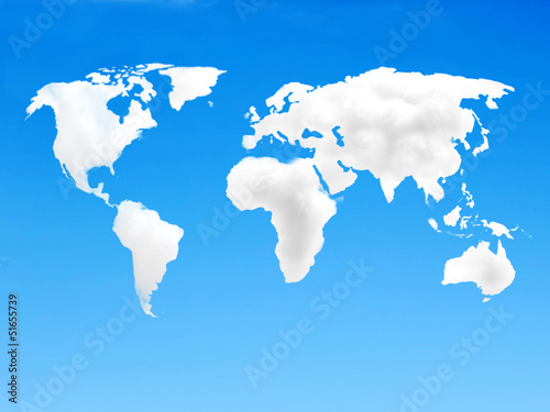 Photo: World map World map