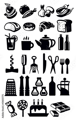 Vector: kitchen icons kitchen icons