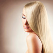 Beautiful woman with long hair