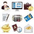Vector credit icons