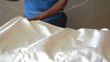 Maid ironing