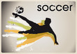 fussball – vektor – poster
