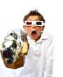 Kind mit 3D-Brille