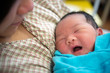 Photo: Asian mother and newborn baby Asian mother and newborn baby