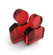 Illustration: Abstract 3D Person Icon | Social Media Abstract 3D Person Icon | Social Media