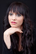 Portrait of a beautiful brunette