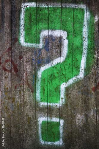 Photo: Fragezeichen Fragezeichen