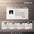 Vector Website Design Template