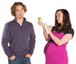 Expecting Parents with Condom