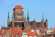 Basilica of St. Mary's in Gdansk, Poland.