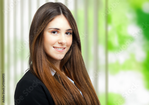 Photo: Smiling businesswoman Smiling businesswoman