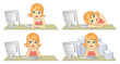Business woman set