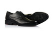 Fashion concept with male shoes on white