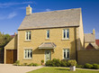 Street view of new houses