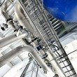 Large industrial boiler room